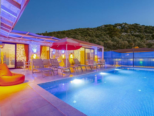 gece - Kasım
| Kalkan Yeşilköy Villa (4 Kişilik, Özel Havuzlu, Jakuzili Seçenekli)